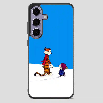 Calvin Hobbes Quote Samsung Galaxy S23 FE Case