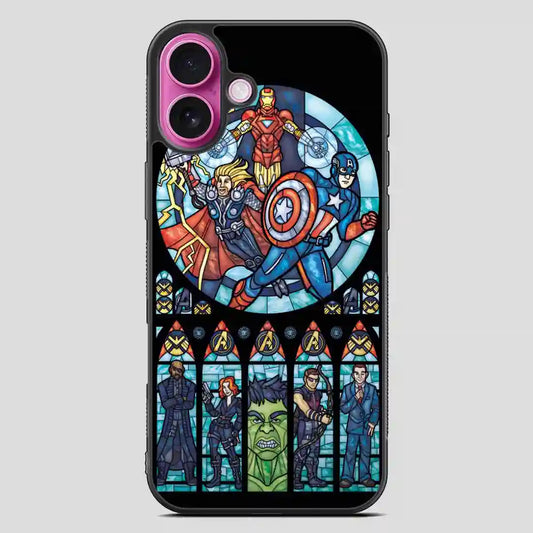 Captain America Avenger iPhone 16 Plus Case