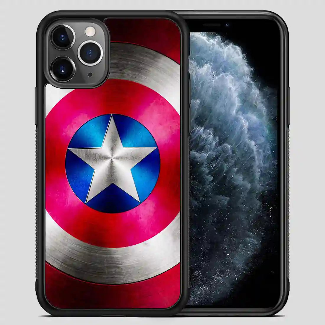 Captain America Shield Inspired iPhone 11 Pro Max Case