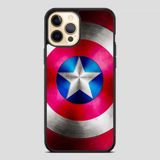 Captain America Shield Inspired iPhone 12 Pro Case