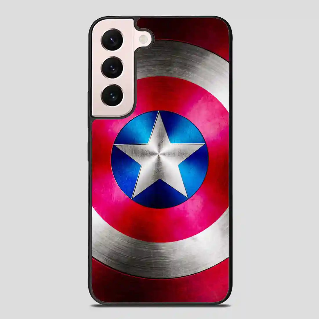 Captain America Shield Inspired Samsung Galaxy S22 FE Case