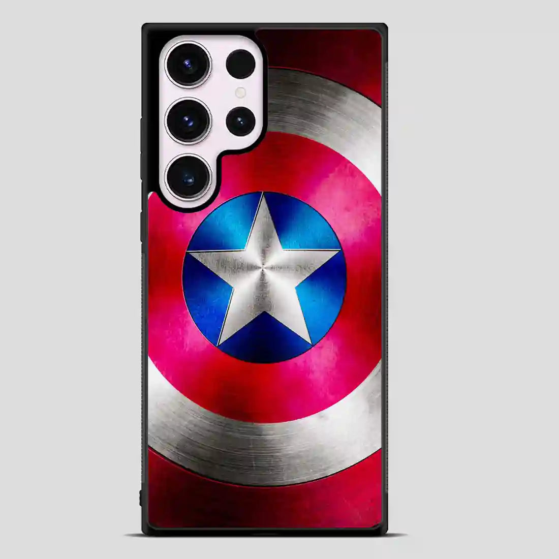 Captain America Shield Inspired Samsung Galaxy S23 Ultra Case