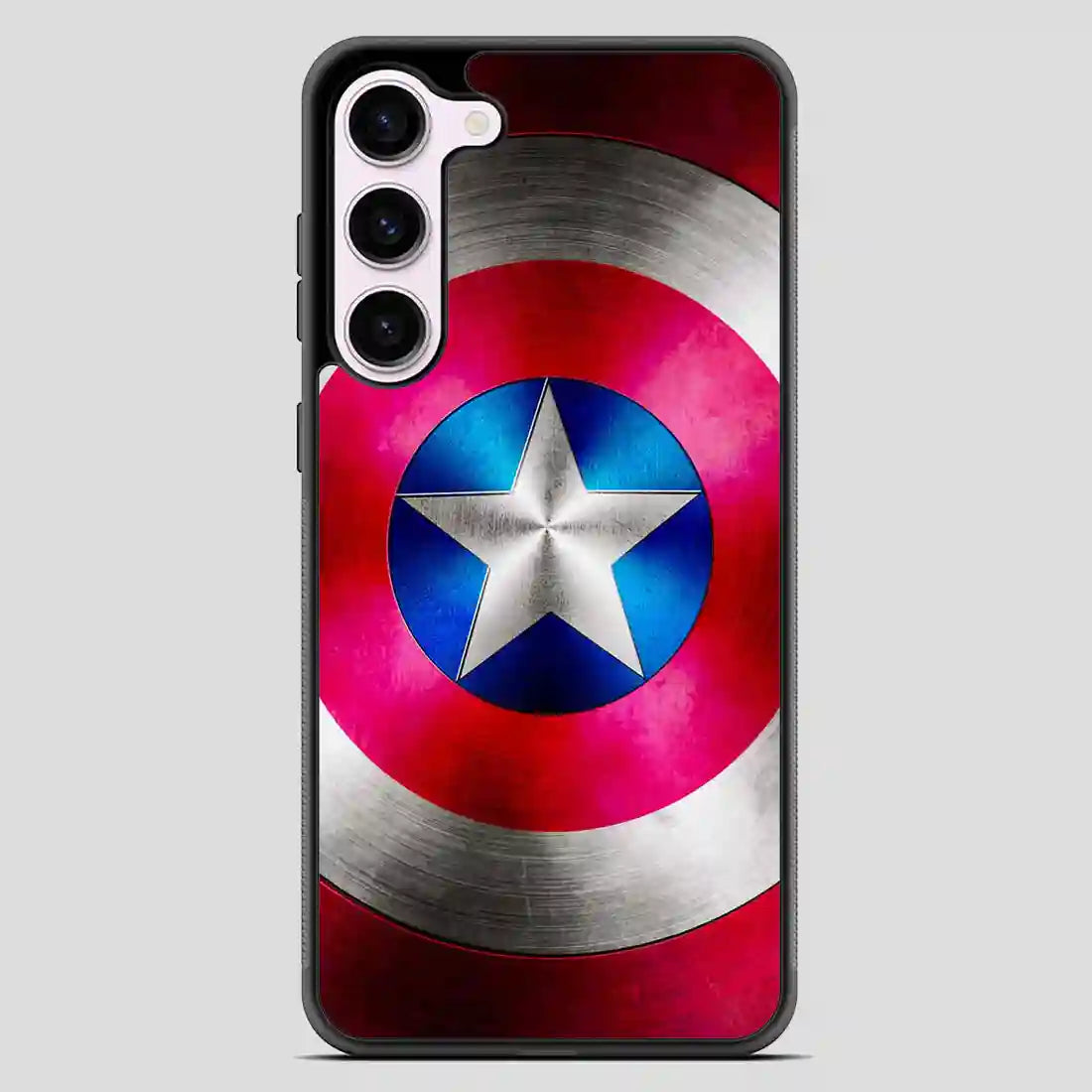 Captain America Shield Inspired Samsung Galaxy S23 Case