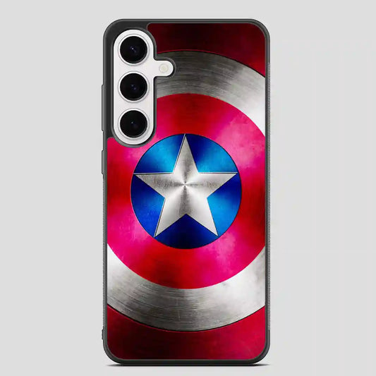 Captain America Shield Inspired Samsung Galaxy S24 FE Case