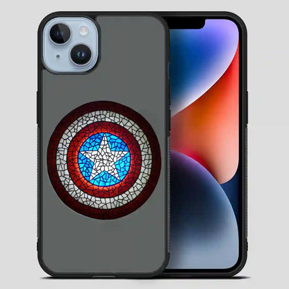 Captain America Shield iPhone 14 Plus Case