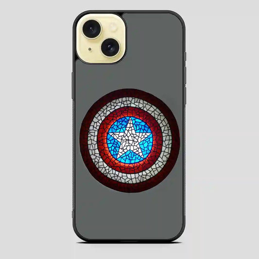 Captain America Shield iPhone 15 Plus Case