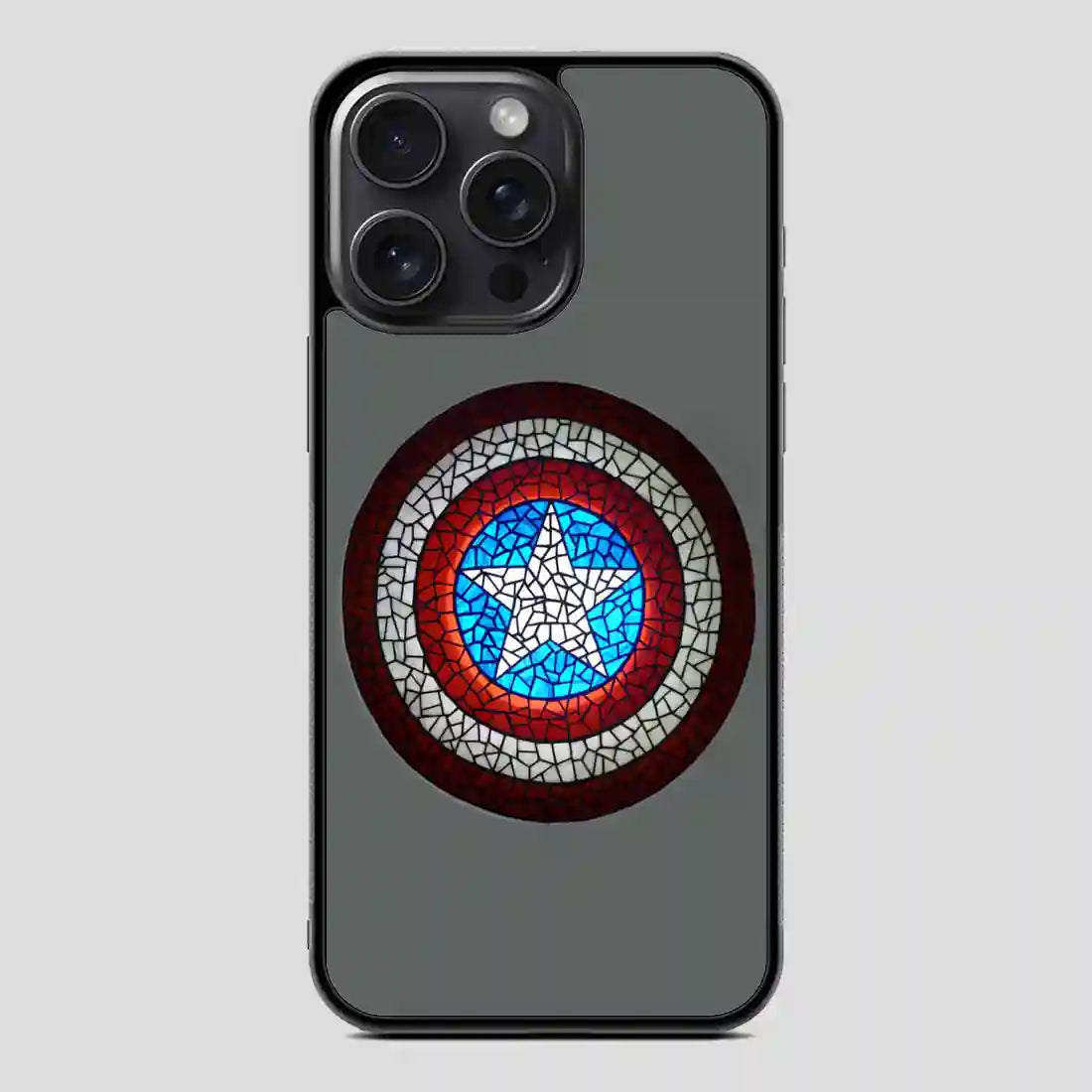 Captain America Shield iPhone 15 Pro Case