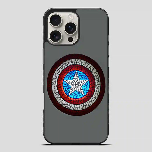 Captain America Shield iPhone 16 Pro Max Case