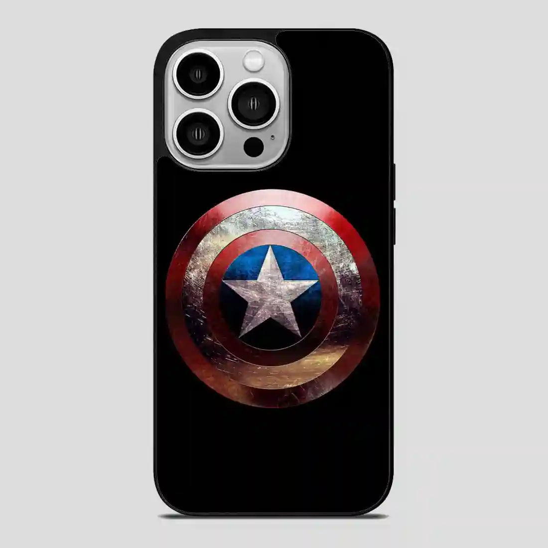 Captain America Shield Retro iPhone 14 Pro Case