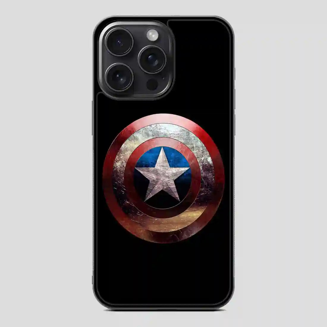 Captain America Shield Retro iPhone 15 Pro Case