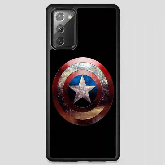 Captain America Shield Retro Samsung Galaxy Note 20 Case