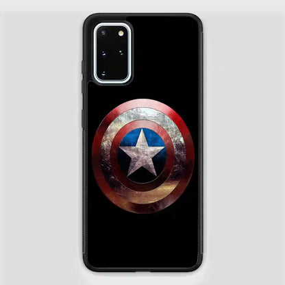 Captain America Shield Retro Samsung Galaxy S20 Plus Case