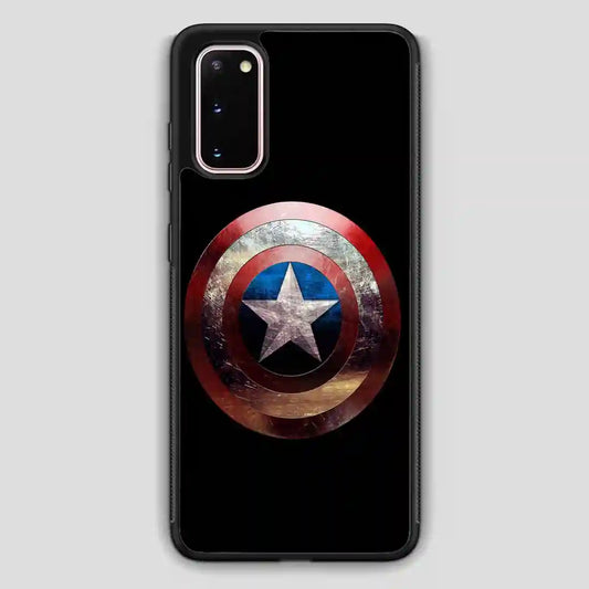 Captain America Shield Retro Samsung Galaxy S20 Case