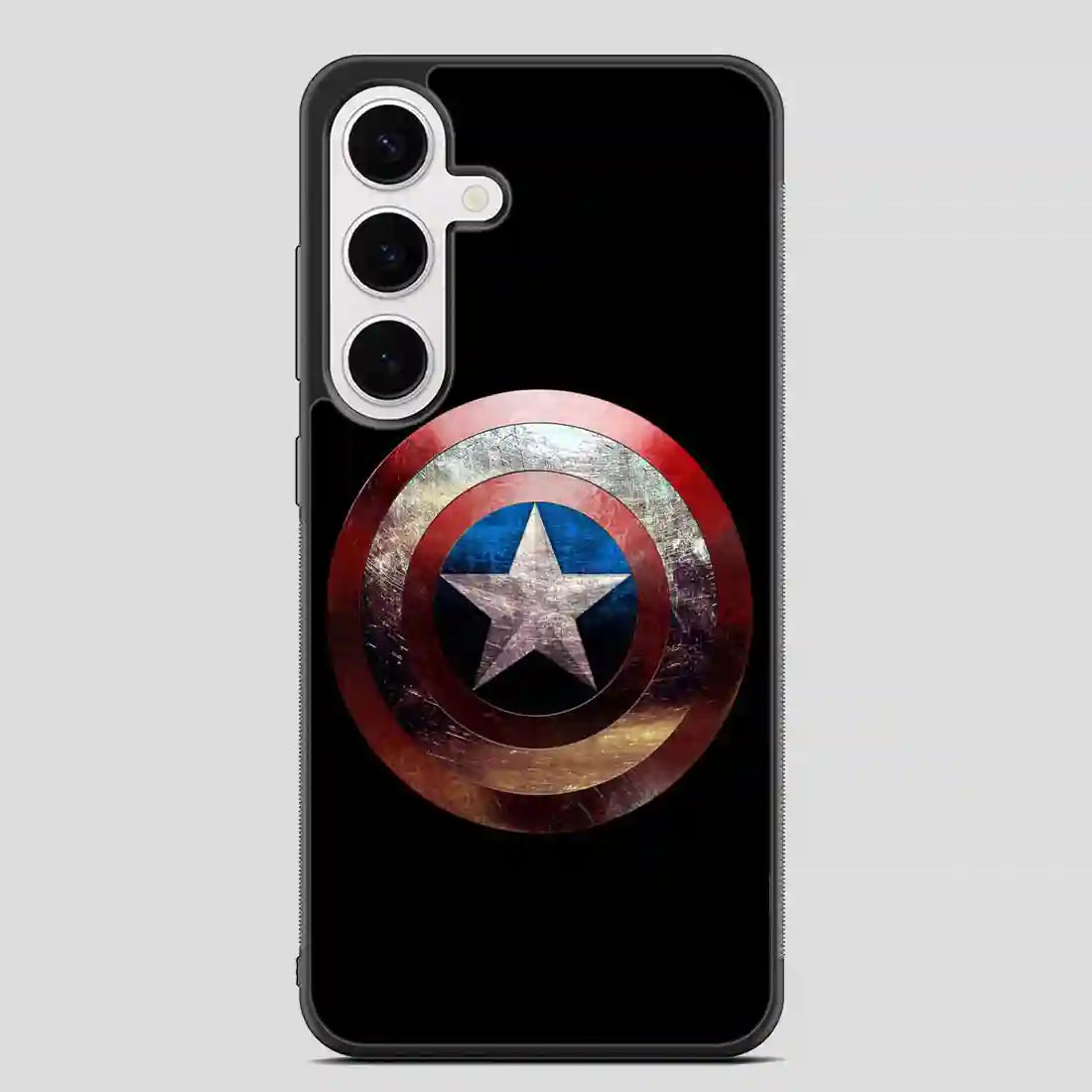 Captain America Shield Retro Samsung Galaxy S24 FE Case