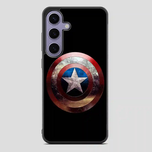 Captain America Shield Retro Samsung Galaxy S24 Case