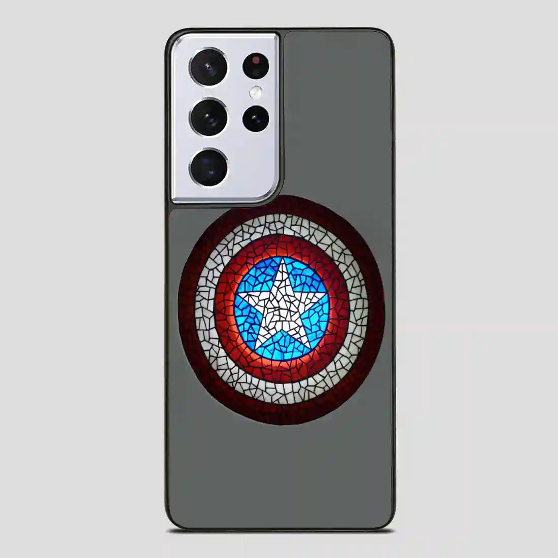 Captain America Shield Samsung Galaxy S21 Ultra Case