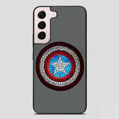 Captain America Shield Samsung Galaxy S22 FE Case