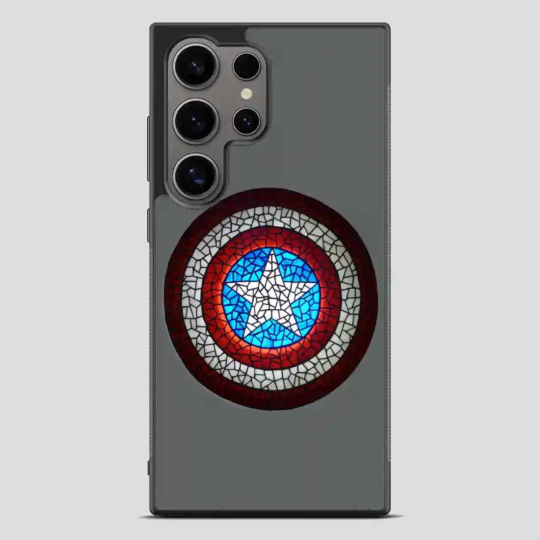 Captain America Shield Samsung Galaxy S24 Ultra Case