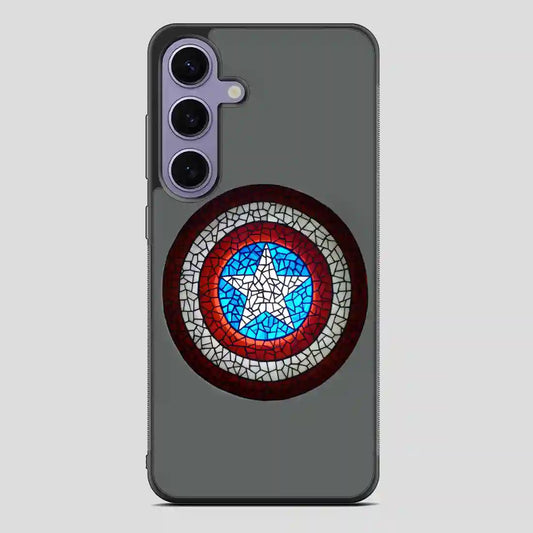 Captain America Shield Samsung Galaxy S24 Case