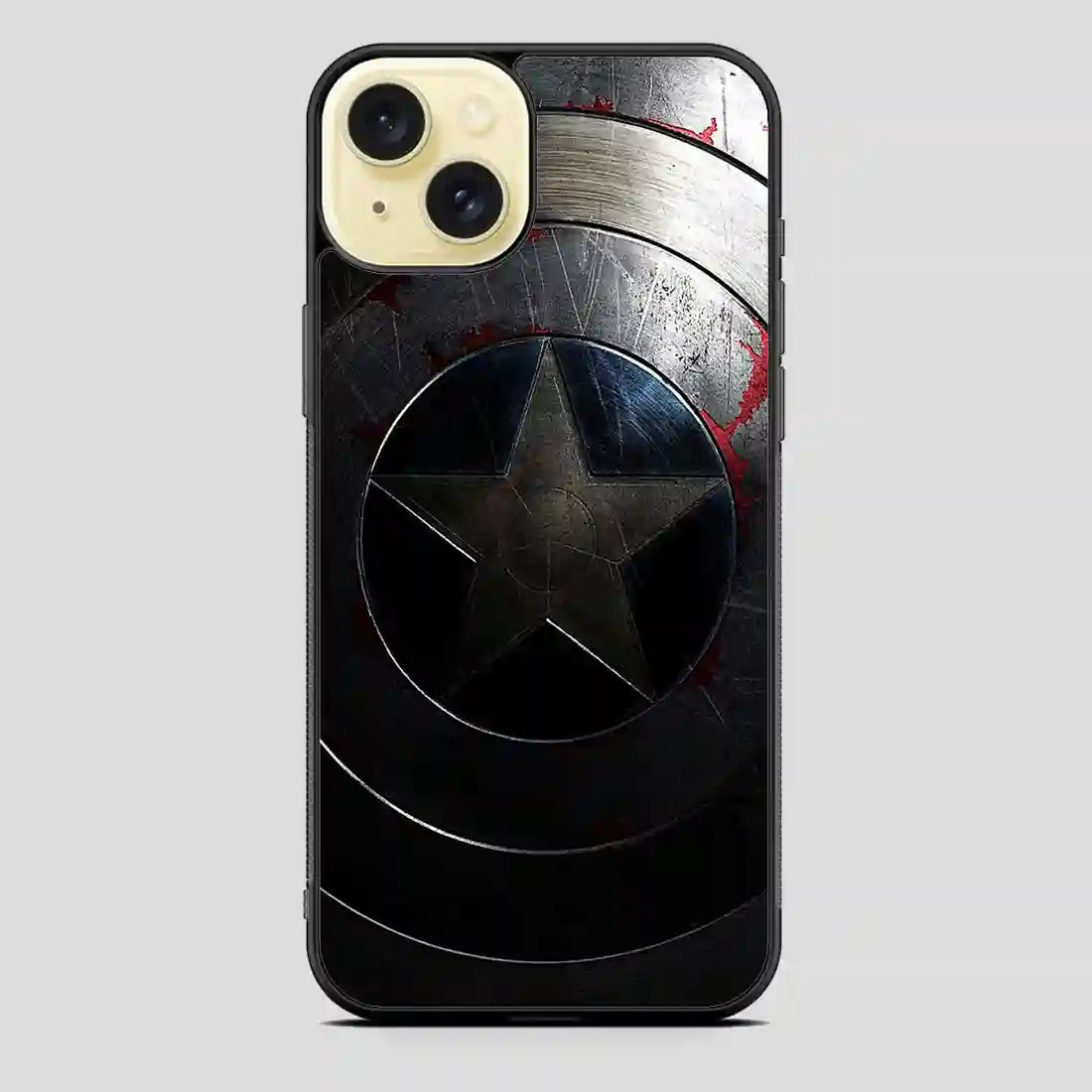 Captain America Vintage Shield iPhone 15 Plus Case