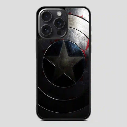 Captain America Vintage Shield iPhone 15 Pro Case