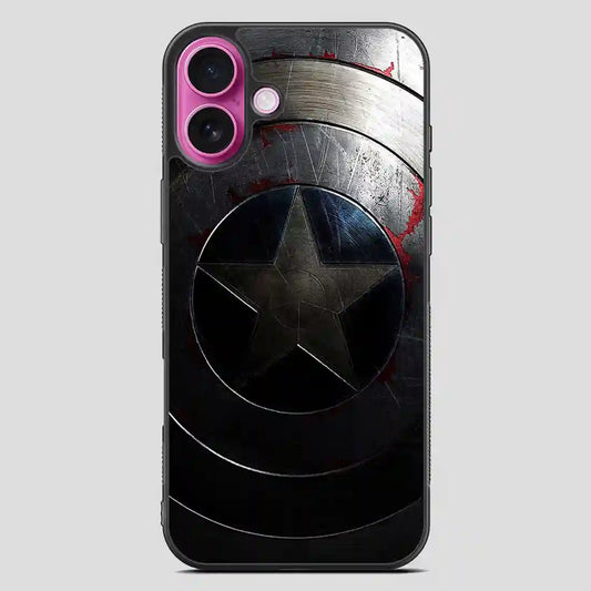 Captain America Vintage Shield iPhone 16 Plus Case