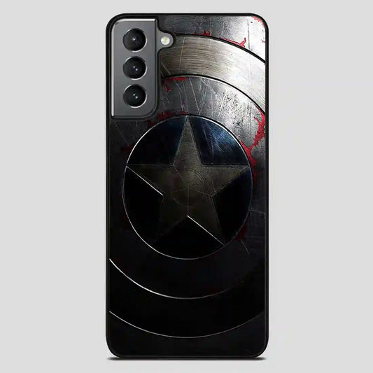 Captain America Vintage Shield Samsung Galaxy S21 FE Case