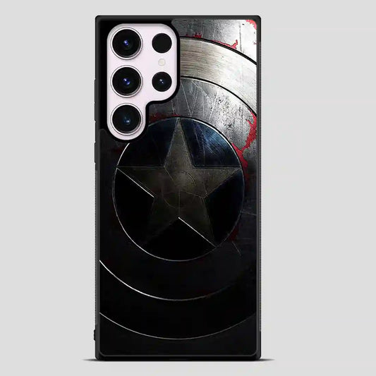 Captain America Vintage Shield Samsung Galaxy S23 Ultra Case