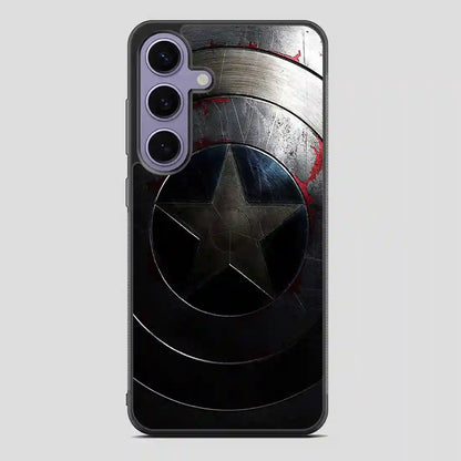 Captain America Vintage Shield Samsung Galaxy S24 Case