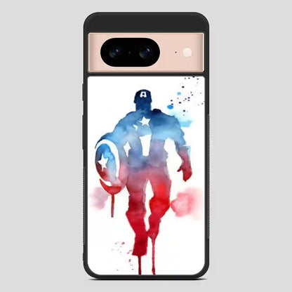 Captain America Water Color Google Pixel 8 Case