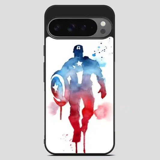 Captain America Water Color Google Pixel 9 Pro XL Case