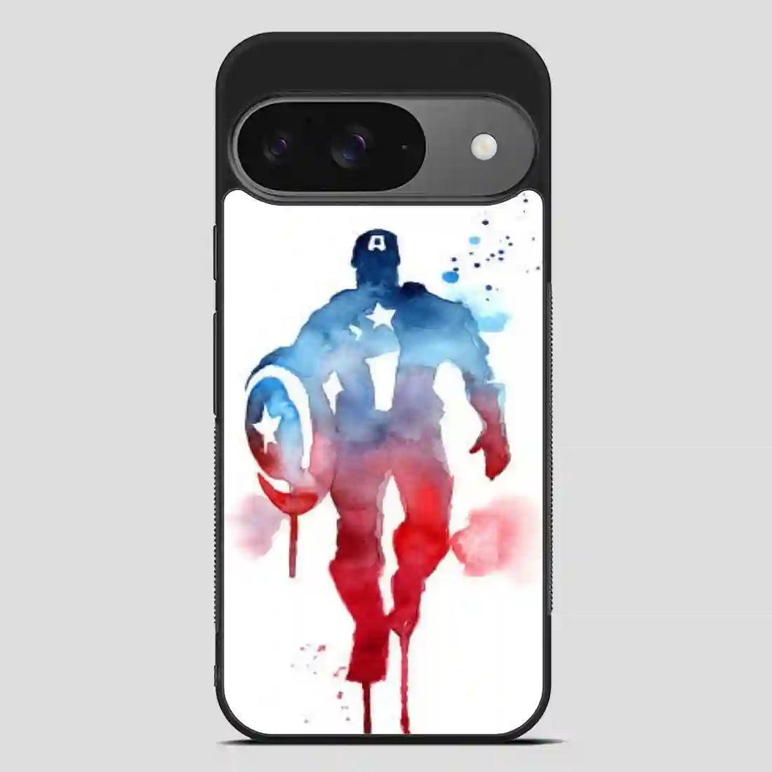 Captain America Water Color Google Pixel 9 Case