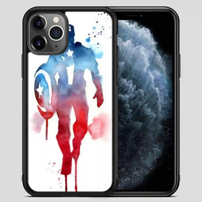 Captain America Water Color iPhone 11 Pro Max Case