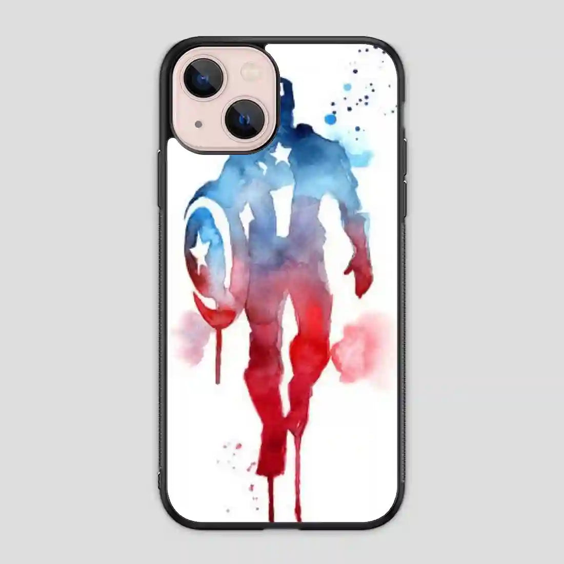 Captain America Water Color iPhone 13 Mini Case