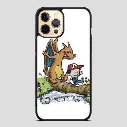 Captain Cal And A Tiger Named Hobbes iPhone 11 Pro Case