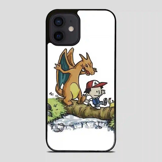 Captain Cal And A Tiger Named Hobbes iPhone 12 Mini Case