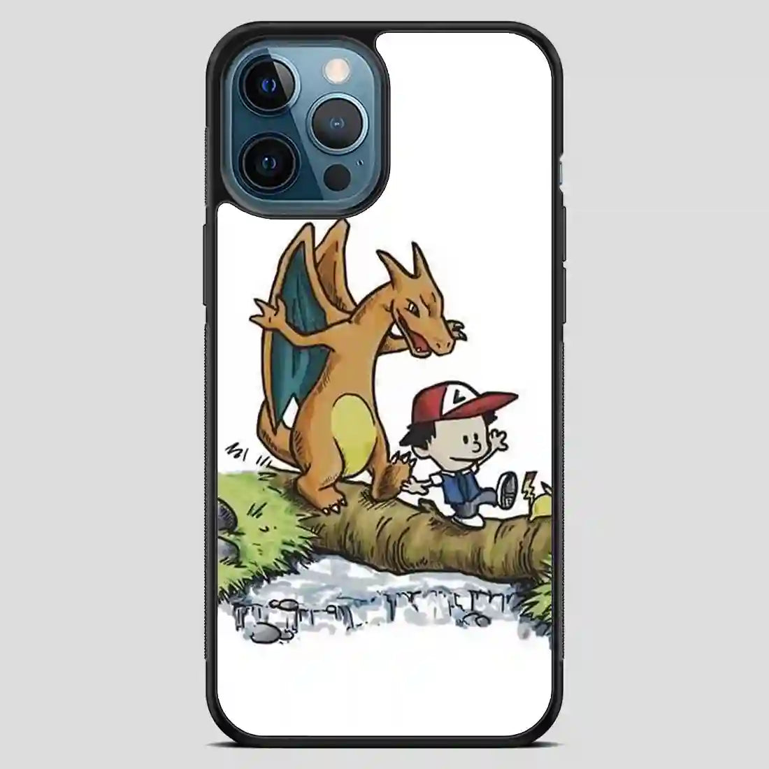 Captain Cal And A Tiger Named Hobbes iPhone 12 Pro Max Case