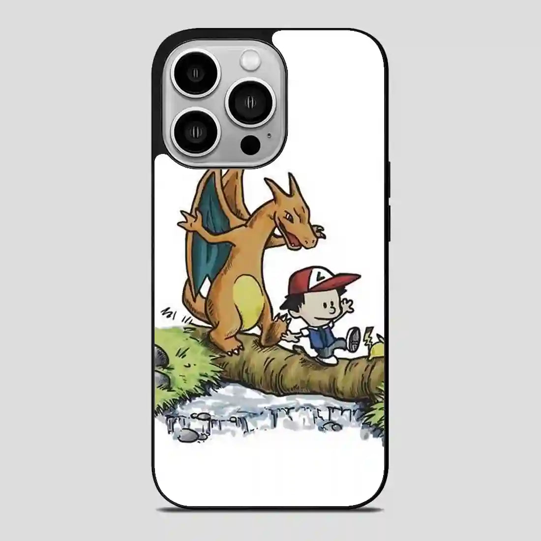 Captain Cal And A Tiger Named Hobbes iPhone 14 Pro Case