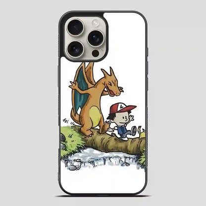 Captain Cal And A Tiger Named Hobbes iPhone 16 Pro Max Case