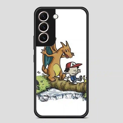 Captain Cal And A Tiger Named Hobbes Samsung Galaxy S22 Case