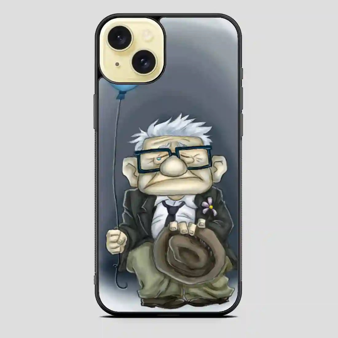 Carl Disney Up Vintage iPhone 15 Plus Case