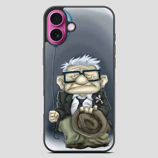 Carl Disney Up Vintage iPhone 16 Plus Case