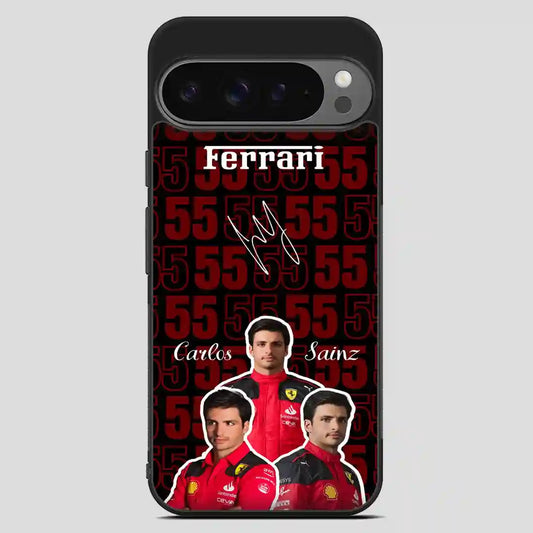 Carlos Sainz Ferrari Google Pixel 9 Pro XL Case