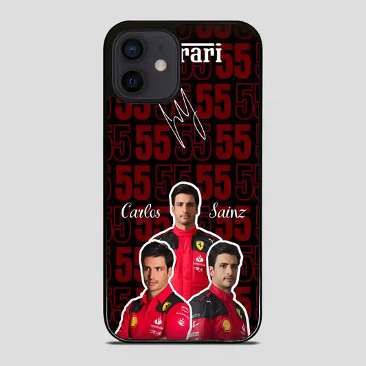 Carlos Sainz Ferrari iPhone 12 Mini Case