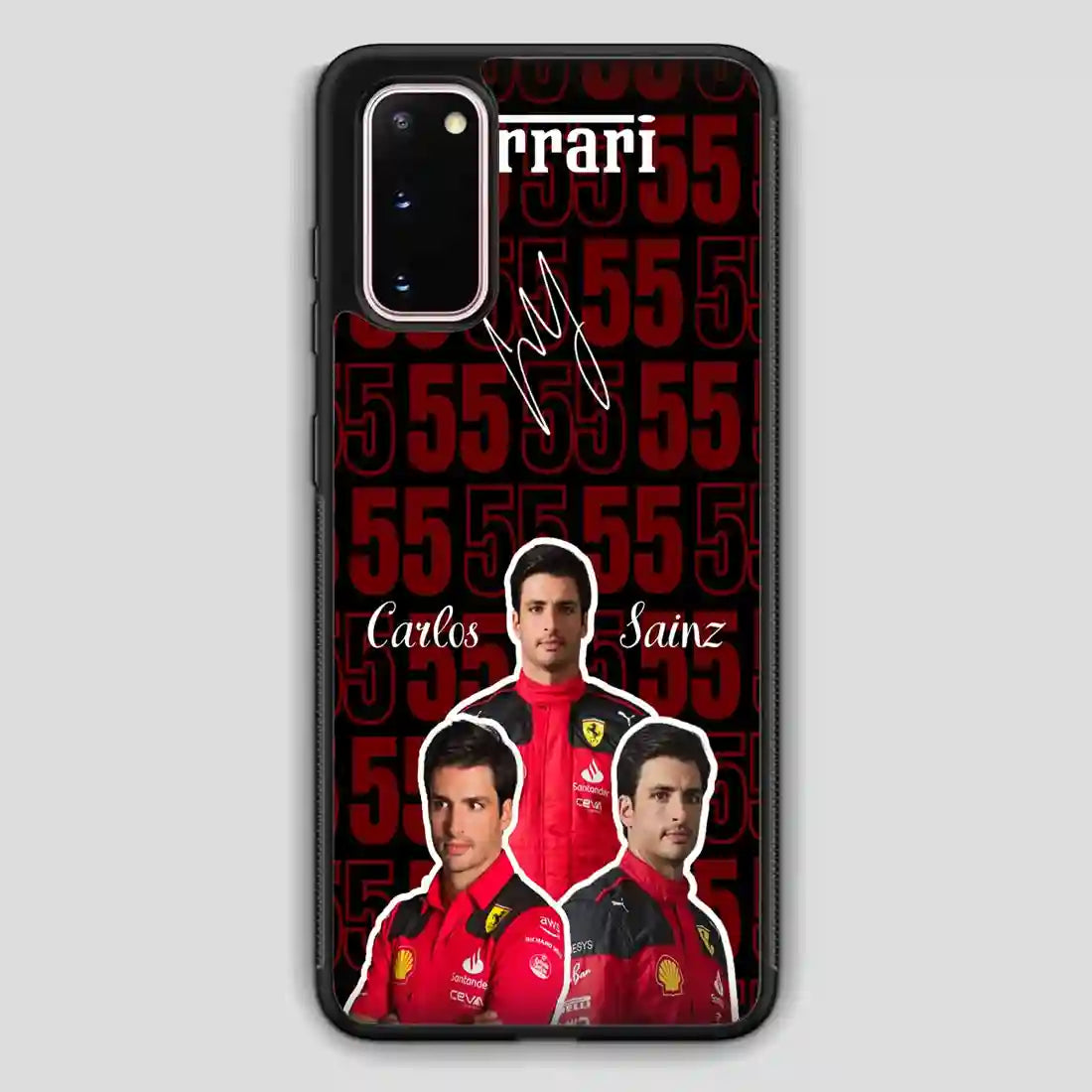 Carlos Sainz Ferrari Samsung Galaxy S20 Case