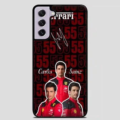 Carlos Sainz Ferrari Samsung Galaxy S21 Case