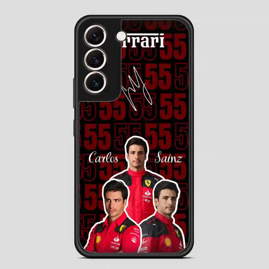 Carlos Sainz Ferrari Samsung Galaxy S22 Case