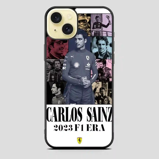 Carlos Sainz iPhone 15 Plus Case