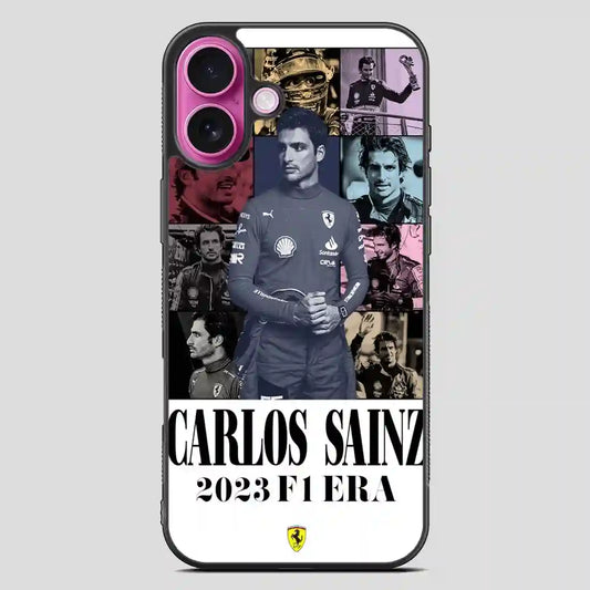 Carlos Sainz iPhone 16 Plus Case