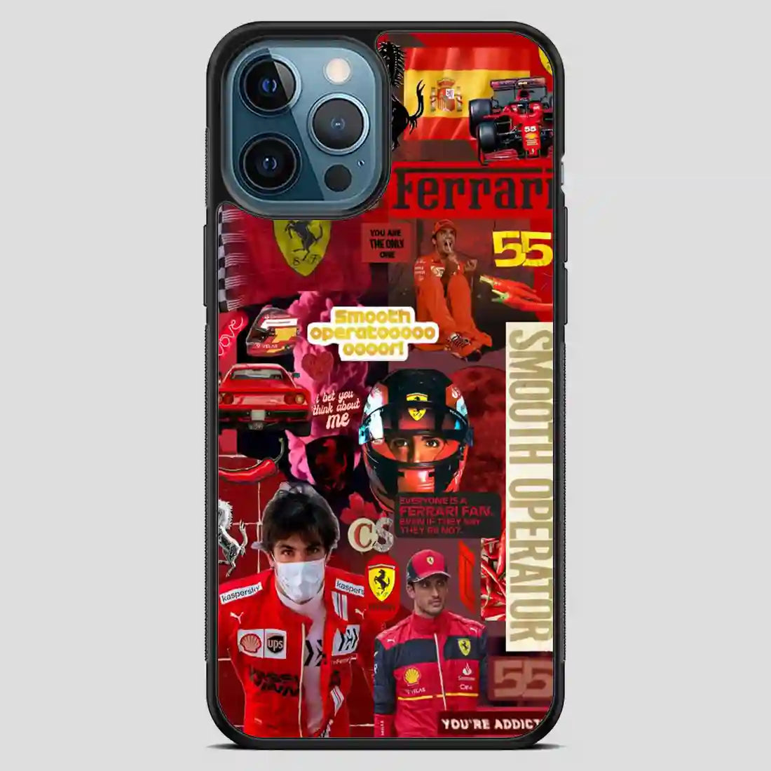 Carlos Sainz Sr Collage iPhone 12 Pro Max Case